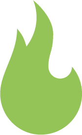Marjoram Creative Flame Logo